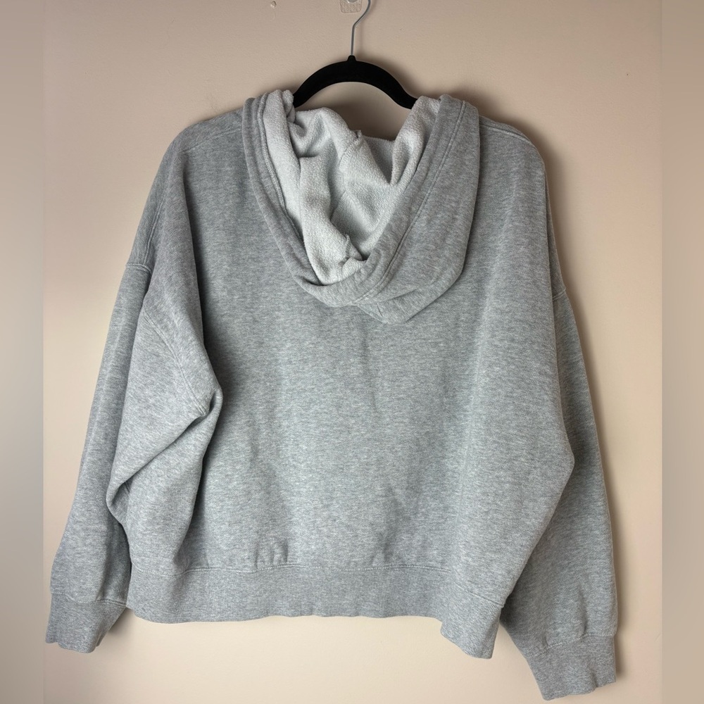 Vintage Y2k Pink Victoria’s Secret Women’s Full Zip Grey Hoodie XL Embroidered - Picture 6 of 10